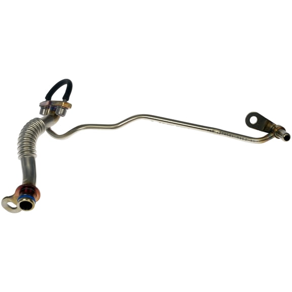 Dorman 667-533 Left Lower Turbocharger Oil Line for Specific Ford / Lincoln Models, Natural