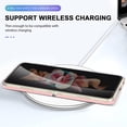 thumbnail image 4 of Case for Samsung Galaxy Z Flip 4 5G 2022, Slim Thin Soft TPU Bumper & Hard PC Transparent Back Shockproof Scratch Resistant Protective Phone Case for Samsung Galaxy Z Flip 4 5G 2022 (Pink), 4 of 8
