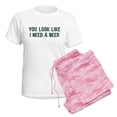 thumbnail image 6 of CafePress - I Need A Beer Women's Light Pajamas - Women's Short Sleeve Print T-Shirt and Pants Light Cotton Pajama Set, 6 of 7