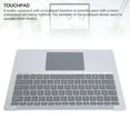 thumbnail image 4 of Keyboard Type Cover Trackpad Replacement for Sur Face 3 4 5, QWER US Keyboard Layout, Ultra Slim Rechargeable Battery Multi Touch, Full Size Laptop Palmrest Keyboard, 4 of 7