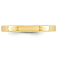 thumbnail image 2 of 14k Yellow Gold 2.5mm Flat Plain Classic Wedding Band Ring Size 6.5, 2 of 4