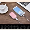 thumbnail image 3 of Macaron USB Charging Hand Warmer Power Bank, 3 of 8