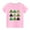 Pink, variant on Lilgiuy Kids St. Patricks Day Shirt Girls Boys Cute Shamrock Print Solid Color Short Sleeve T-Shirt Toddler Summer Saint Patricks Day Outfits for 3-10 Years (Black)