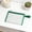 Green,A5, variant on SHJHENG A4 Size Mesh Zipper File Bag, Durable Document Organizer Pouch with Handle, Multi-Color A5/A6 Combo Zip Folder for Office, School & Travel