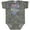 Vintage Camo, variant on Inktastic Pink or Blue, Big Brother Loves You Footprints and Heart Boys Baby Bodysuit