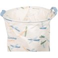 thumbnail image 4 of Striped Pattern Foldable Basket Organizer, Medium, White, 4 of 7