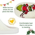 thumbnail image 6 of BERANMEY Cute Christmas Slippers for Women & Men Plush Fuzzy Holiday House Slippers Warm Cozy Family Matching Slippers Non-Slip Sole Great Christmas Gift, 6 of 9
