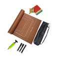 thumbnail image 4 of segolike Puzzle Storage Roll Mat Portable Accessory Mat Puzzles Pad 1500pieces Coffee, 4 of 6