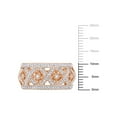 thumbnail image 2 of Everly Women's Diamond 10k Rose Gold Ring, 2 of 8