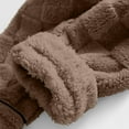 thumbnail image 4 of Edvintorg Maternity Clothes Winter Maternity Pajama Pants Solid Color Flannel Plush Loose High Waist Pregnancy Pants with Belly Support Loungewear Pregnant Clothes for Women, 4 of 7