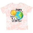 thumbnail image 3 of Inktastic Earth Day Peace Love Earth Boys or Girls Toddler T-Shirt, 3 of 5