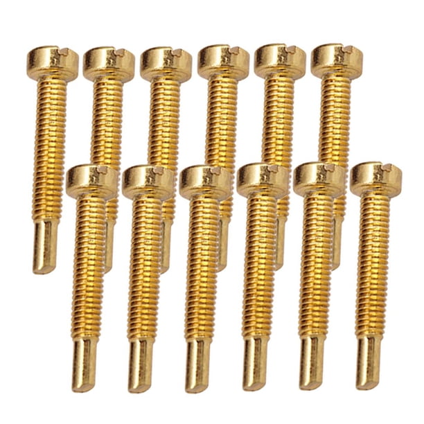 Tornillos de Montaje de Poste de Pastilla de Guitarra Eléctrica Hugo Dorado Guitarra Humbucker Tornillo