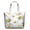 White-321, variant on Retro Lemon Print Weekender - Large Capacity Travel Bag with Secure Zipper Closure