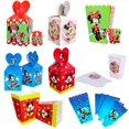 thumbnail image 2 of 6/24 piezas Disney Mickey Mouse Party Supplies Candy Box Baby Shower Kids Birthday Party Favors Gift Box Cajas de palomitas de maíz navideñas, 2 of 5