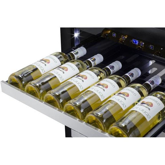 Summit ASDW2412 24 in. Wide Built-In ADA Compliant Wine Cellar