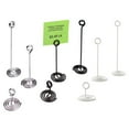 thumbnail image 5 of HUBERT® Chrome Countertop Sign Holder with Spiral Base - 5"H, 5 of 5