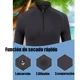 thumbnail image 5 of Playera Deportiva Compresión Correr Manga Gym Secado Rápido, 5 of 8