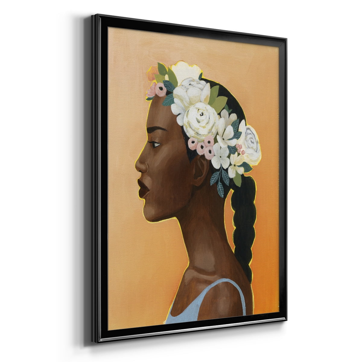 Modern Laurel II Premium Framed Print - Ready to Hang