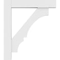 thumbnail image 3 of Ekena Millwork 3"W X 24"D X 24"H Standard Balboa Architectural Grade Pvc Bracket With Block Ends, 3 of 8