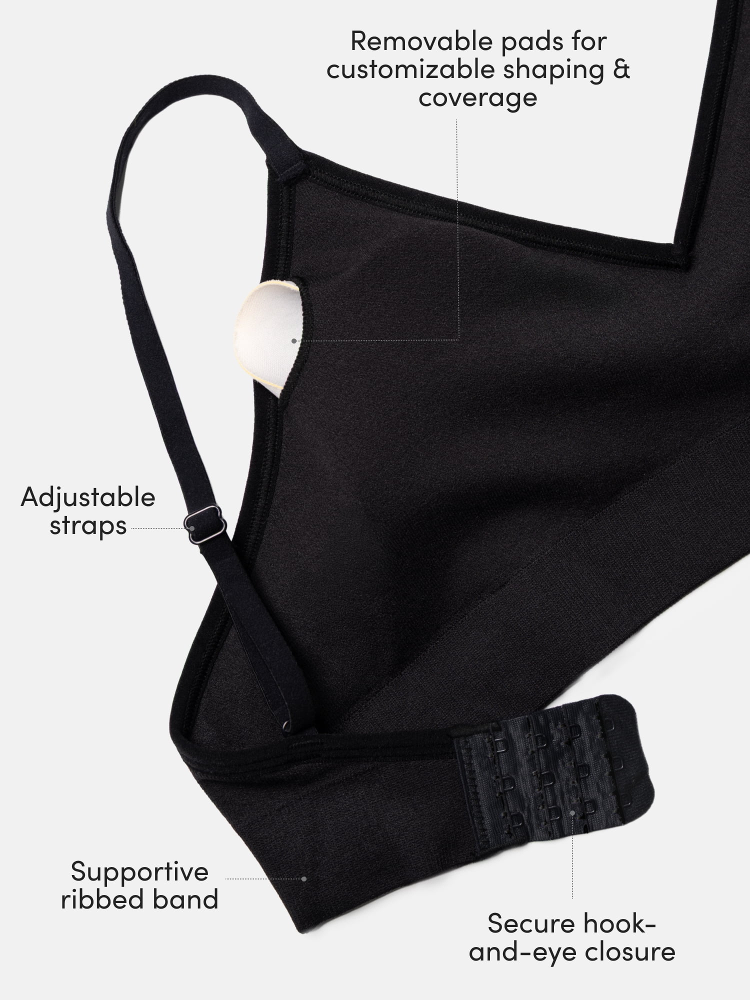Fruit of the Loom Women's Seamless Triangle Bra, 2-Pack, Sizes S-4XL