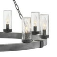 thumbnail image 3 of 29208DZ-LL-Hinkley Lighting-Sawyer - 9 Light Large Outdoor Hanging Lantern in Rustic Style - 30 Inches Wide by 27.75 Inches High-Aged Zinc Finish-LED, 3 of 6