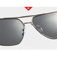 thumbnail image 4 of Polarized Men Driving Cycling Sunglasses Metal Retro Outdoor Sun Shading (Color : A, Size : Medium), 4 of 4