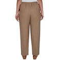thumbnail image 2 of Alfred Dunner Womens Neutral Woven Pant, 2 of 4