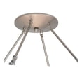 thumbnail image 3 of Meyda Tiffany 152861 Commerce 8 Light 48" Wide Semi-Flush Bowl Ceiling Fixture - Nickel, 3 of 7