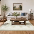 thumbnail image 2 of TURCURNO 5x7 Beige Farmhouse Distressed Area Rugs, Non Slip Geometric Minimalist Carpet, Washable Stain Resistant Rug for Bedroom Living Room Office, 2 of 11