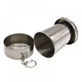 thumbnail image 2 of 140Ml Stainless Steel Camping Folding Cup Portable Outdoor Travel Camping Demountable Collapsible Cup Keychain, 2 of 6
