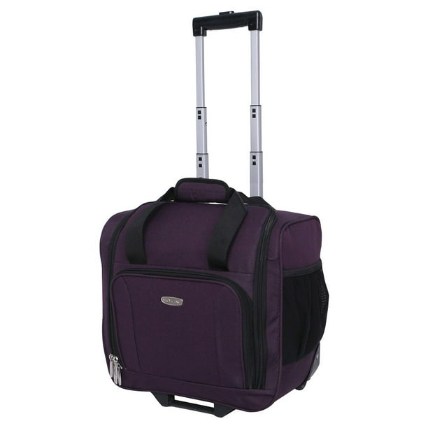 Skyline - Skyline 13.5 inch Front Zip Pocket Carry On Luggage with ...