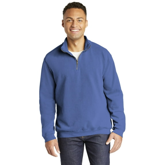 1580 - Garment-Dyed Quarter Zip Sweatshirt - Comfort Colors - MF