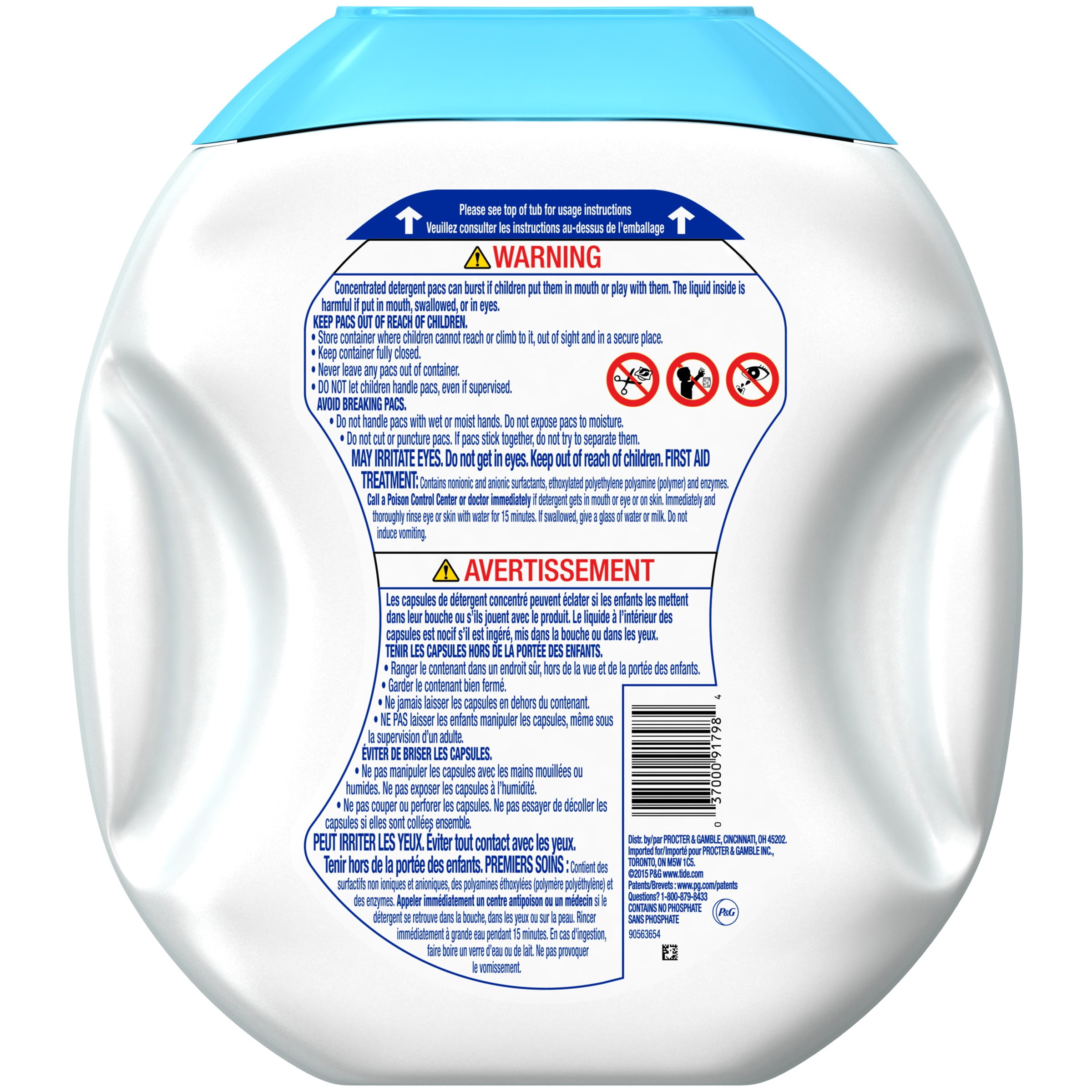 Tide Pods Free & Gentle, Laundry Detergent Pacs, 81 ct.