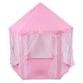 thumbnail image 5 of SAYFUT Star 55"x 53" Princess Castle Play Tent for Girls Playhouse, Kids Game House for Indoor Outdoor Game, 5 of 5