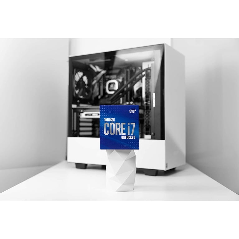【動作確認済み】Intel Core i7-10700K LGA1200 Intel Core i7-10700K 10th Gen CPU, 8-Core 3.8 GHz, LGA 1200, UHD