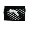 thumbnail image 4 of ULTNICE Fashion Dots Pattern Halter-neck Canvas Apron for Kitchen Use Black Color Total 90cm Long 78cm Wide, 4 of 5