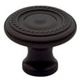 thumbnail image 5 of Baldwin 4645140 1.25 in. dia. Rope Cabinet Knob, Polished Nickel, 5 of 7