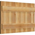 thumbnail image 2 of 32 1/4"W X 20"H Timbercraft Six 5 3/8" Boards Joined Board-N-Batten Shutters, Rough Sawn Western Red Cedar (Per Pair), 2 of 13