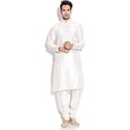 thumbnail image 1 of Royal Kurta Mens Silk Blend Kurta Churidar Beige, 1 of 1