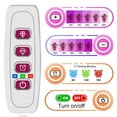 thumbnail image 4 of DONGPAI LED Grow Light Strips for Indoor Plants Full Spectrum, Auto ON & Off Timer Dimmable, Stick to Anywhere, USB Powered 42-288 LEDs Plant Lights for Indoor Growing, Red Blue, 4 of 8