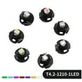 thumbnail image 2 of 10Pcs T4.2 12V LED Bulb Car Instrument Dashboard Meter Panel Lights Lamps, 2 of 7