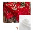 thumbnail image 1 of 3 juegos de mantel navideño, funda para silla, decoración navideña para cenas navideñas, restaurantes, decoraciones navideñas navideñas, 1 of 5