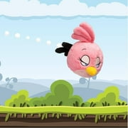 Angry Birds Stella Pink Girly Bird Plush 8 Pillow Doll Character Mighty Mojo