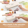 thumbnail image 3 of Máquina Selladora al Vacío Kitchen in the Box Smart, 125W, Beige, 3 of 9