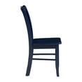 thumbnail image 5 of Boraam Shaker Dining Chairs, Set of 2 – Navy Blue Finish, 5 of 7