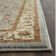 thumbnail image 3 of SAFAVIEH Lyndhurst Pearl Traditional Bordered Runner Rug, Light Blue/Ivory, 2'3" x 19', 3 of 10