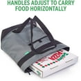 thumbnail image 3 of Jumbo Insulated Cooler Bag (Gray) with HD Thermal Insulation - Premium, Collapsible Soft Cooler Makes a Perfect Insulated Grocery Bag, Food Delivery Bag, Travel Insulated Bag, or Beach Cooler Bags, 3 of 5