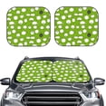 thumbnail image 6 of Lsque Funny Sheep Doing Yoga 2 PCS Windshield Sun Shade | CarFoldable Window Covers | Car Accessories Reflect UV for Universal Cars SUV Truck | Large, 6 of 7