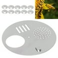 thumbnail image 3 of Round Bee  Door Vent, 10pcs Beehive Entrance Gates Rotatable  for Beekeeping, 3 of 7