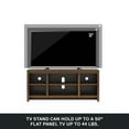 thumbnail image 6 of Mainstays Parsons TV Stand for TVs up to 50", Canyon Walnut, 6 of 14